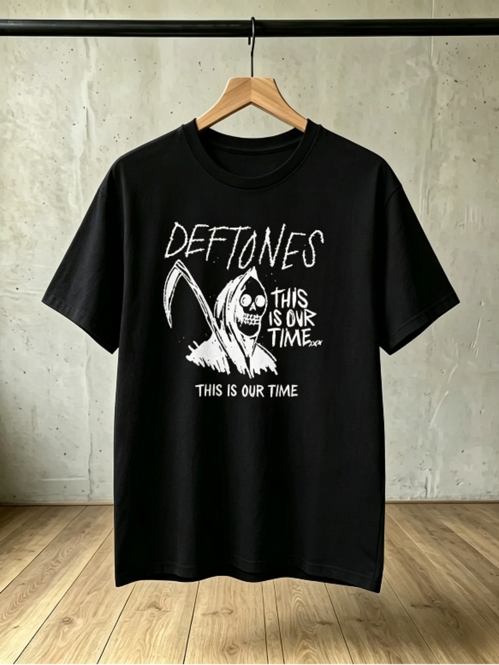Deftones Grim Reaper T-Shirt Black Unisex